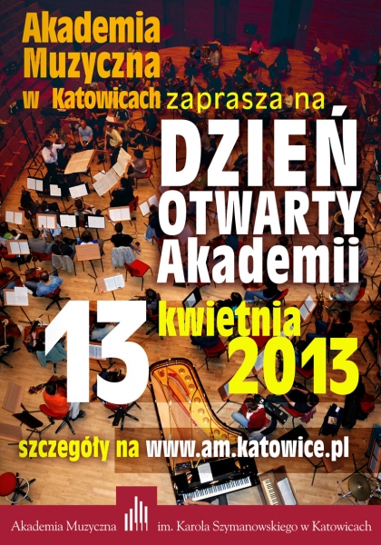 2013 Dzień Otwart Akademii Muzycznej w Katowicach