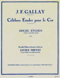 Jacques François Gallay - Etiudy na waltornię