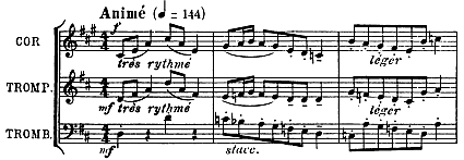 F. Poulenc – Sonata na waltornię, trąbkę i puzon
