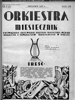 Orkiestra - przedwojenne czasopismo dla muzyków