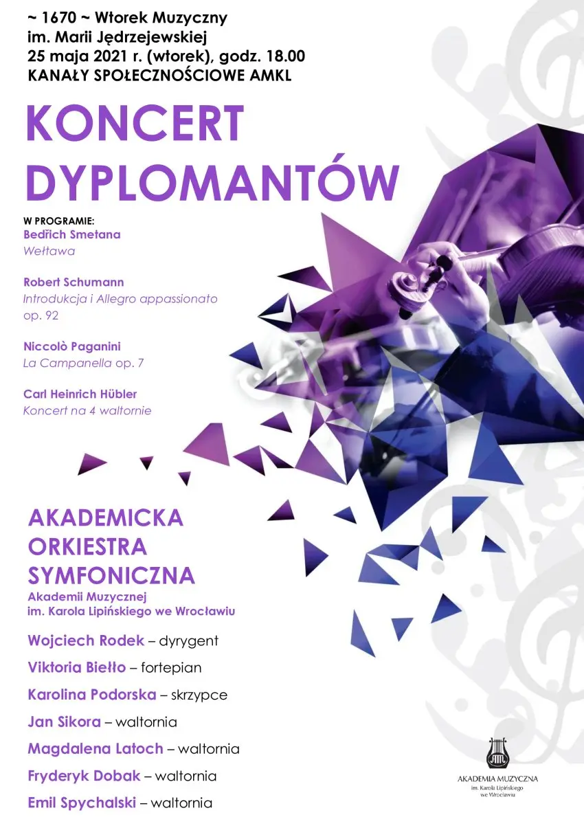 Koncert dyplomantów AM Wrocław