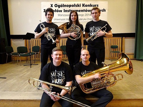 Kwintet dęty blaszany Akademii Muzycznej w Katowicach