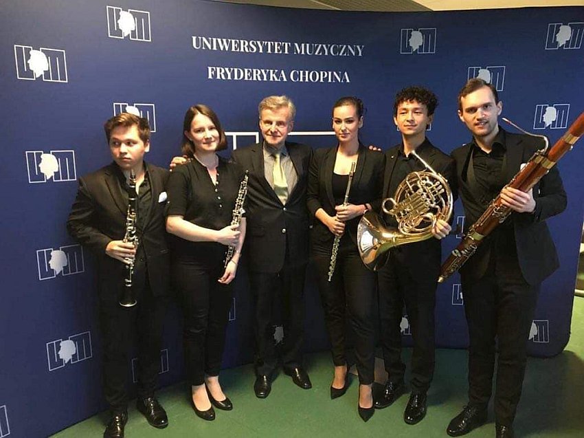 Kwintet dęty Uniwersytetu Muzycznego w Warszawie